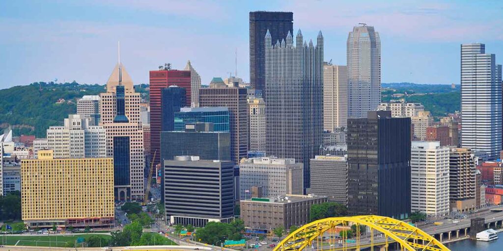 View of Pittsburgh, Pennsylvania