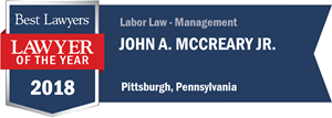 LOTY Logo for John A. McCreary